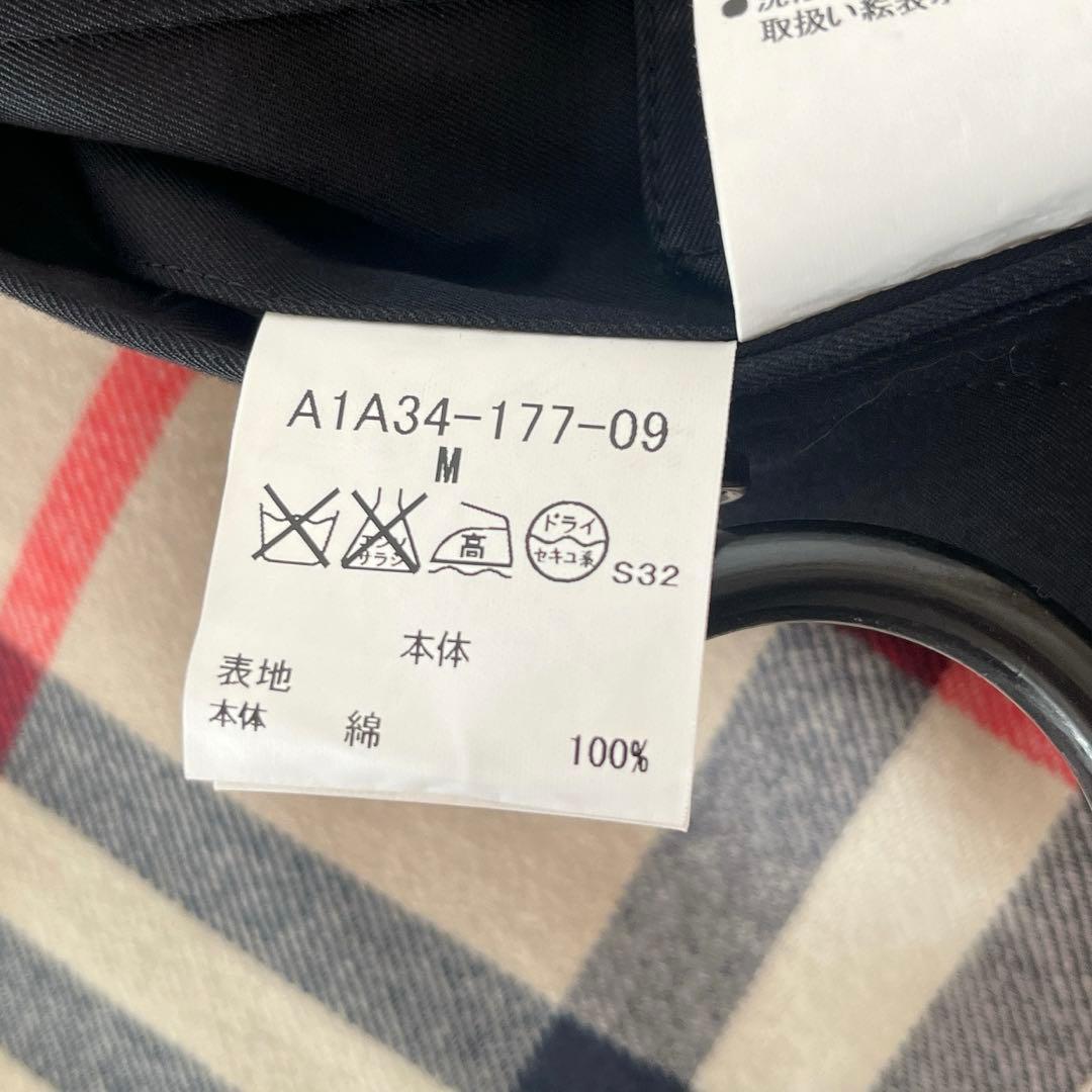 美品　バーバリー　トレンチコート　黒　ライナー　ノバチェック　ベルト　メガ