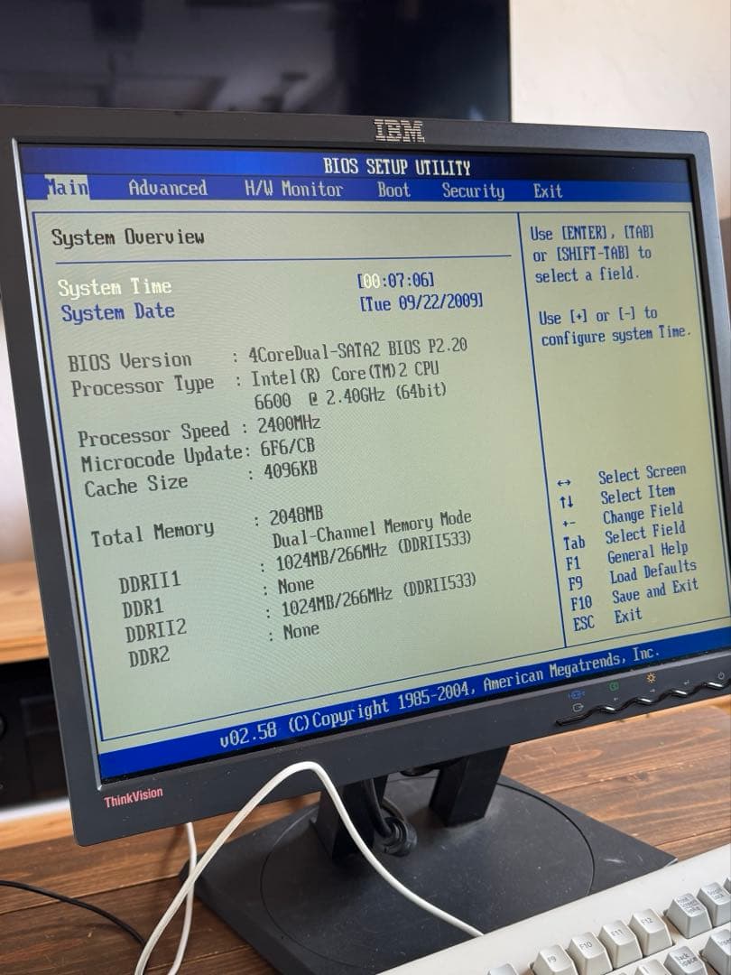 動作確認済み【マザーボード 4CoreDual-SATA2（元箱・説明書付き）】