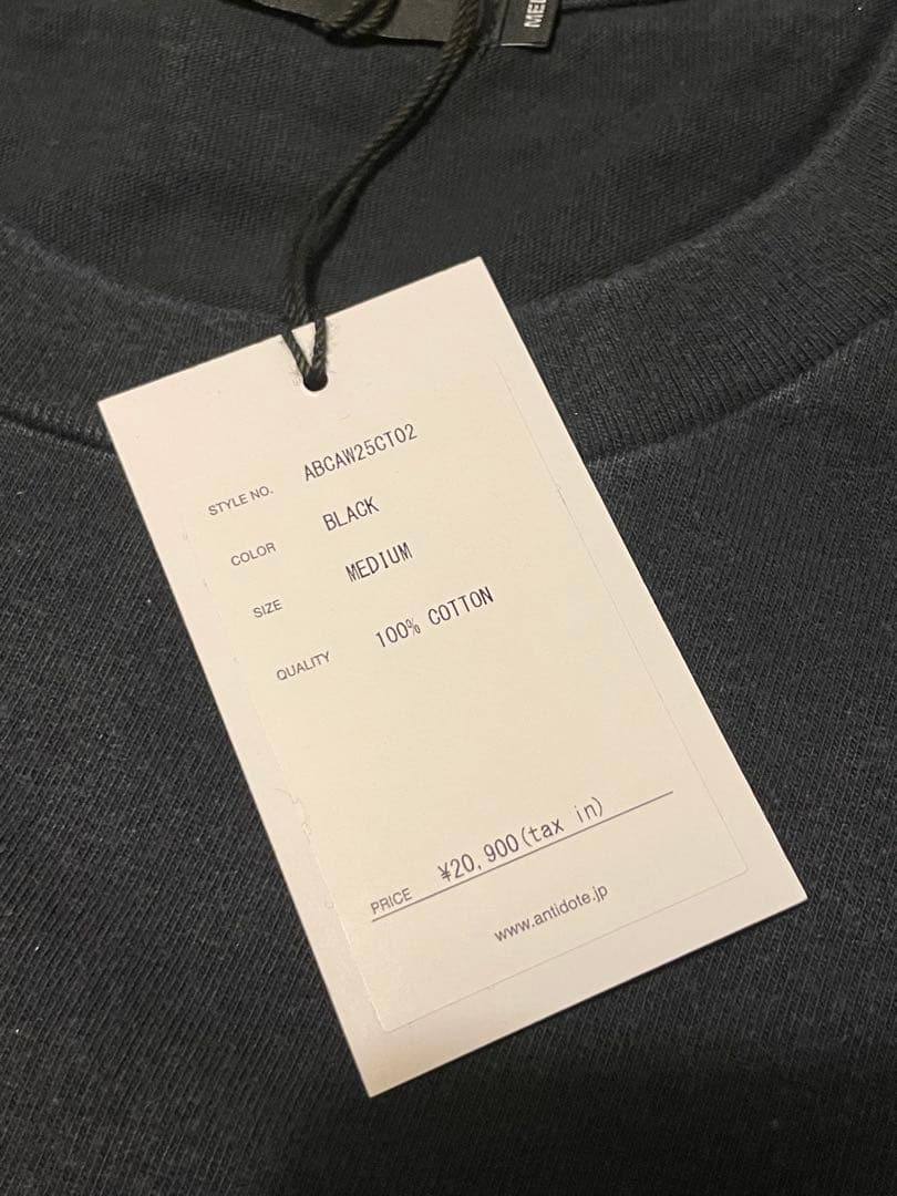 アンチドートバイヤーズクラブ Fade Wash S/S Tシャツ 新品未使用