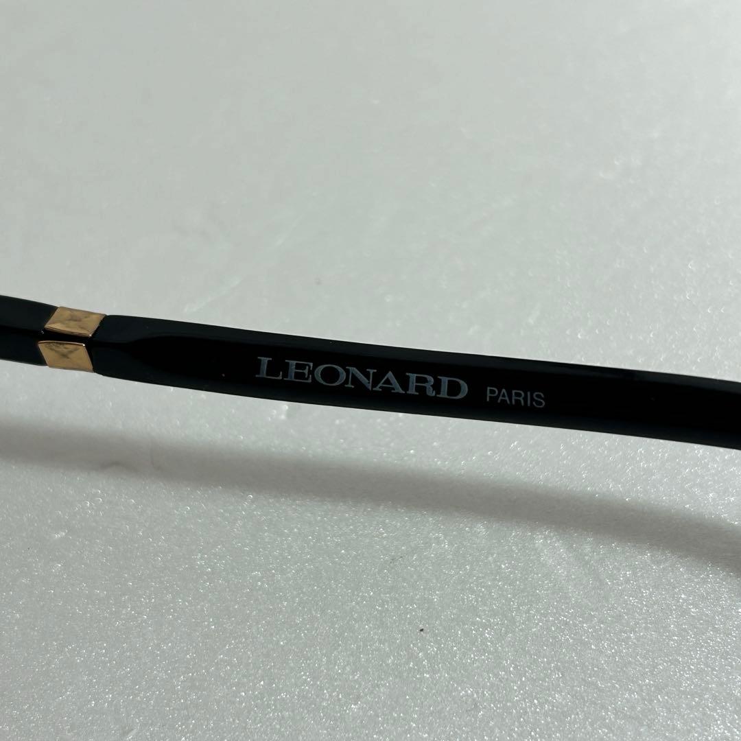 美品 ヴィンテージ レオナール フランス グラデーションサングラス ピンク