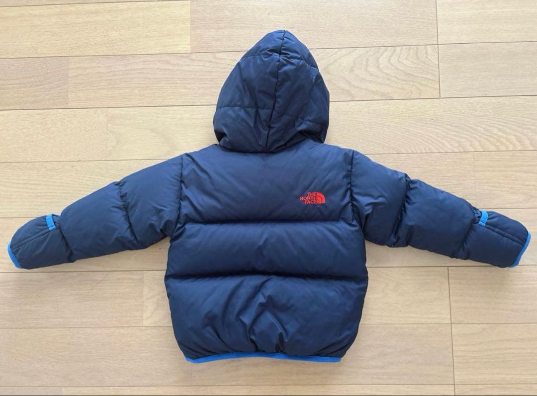 【The North Face】リバーシブルフード付きダウンコート