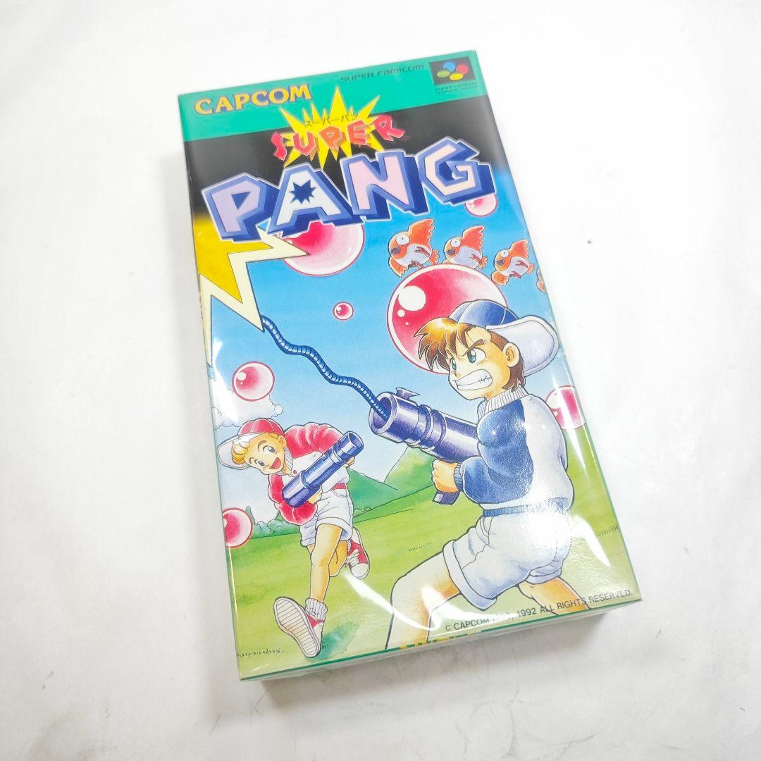 カセット極美品 スーパーファミコン　SUPER PANG　箱説有