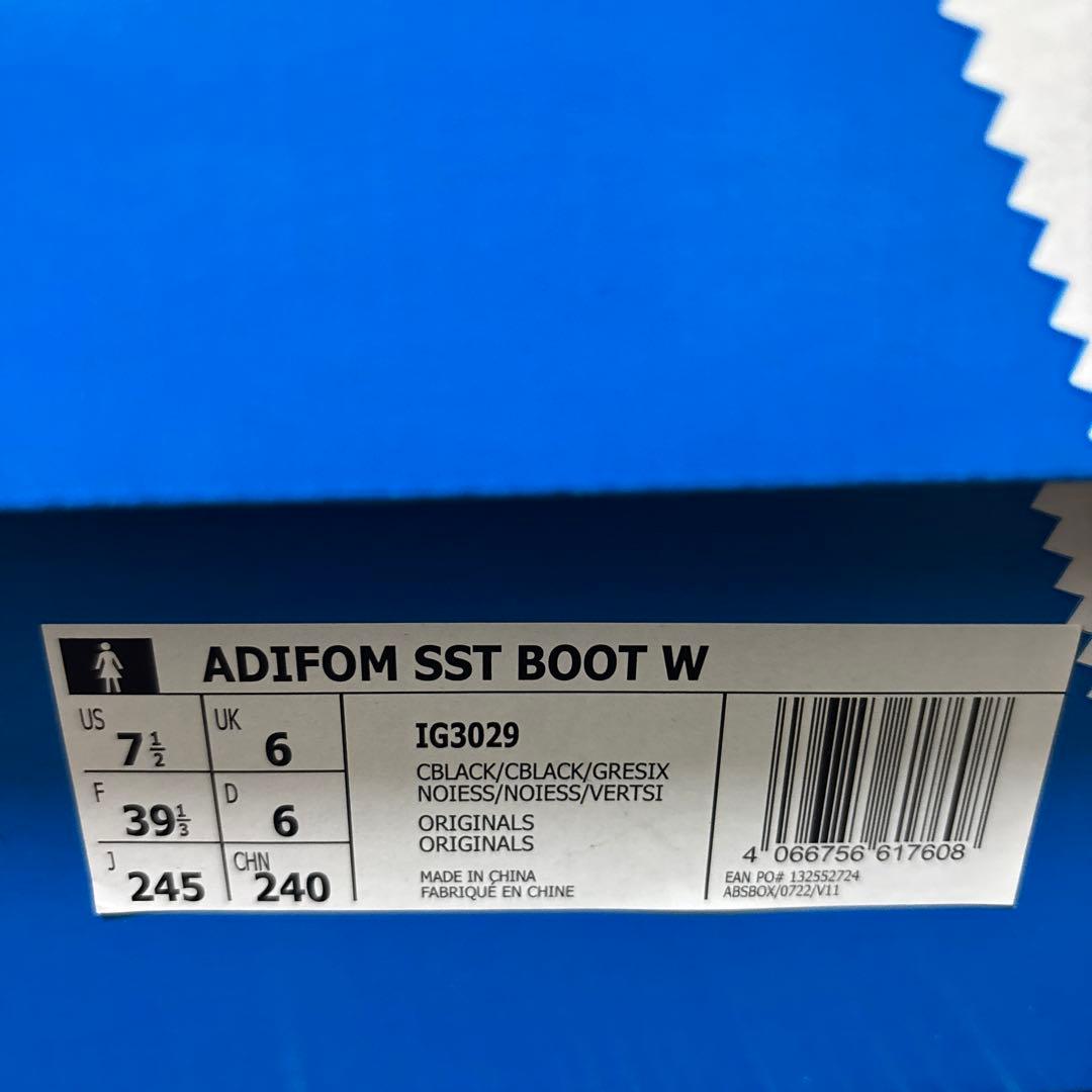 adidas ADIFOM SST BOOT W ブラック 39