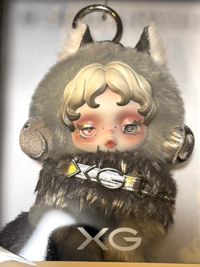 k*i様 SKULLPANDA XGコラボ スカルパンダ ぬいぐるみペンダント