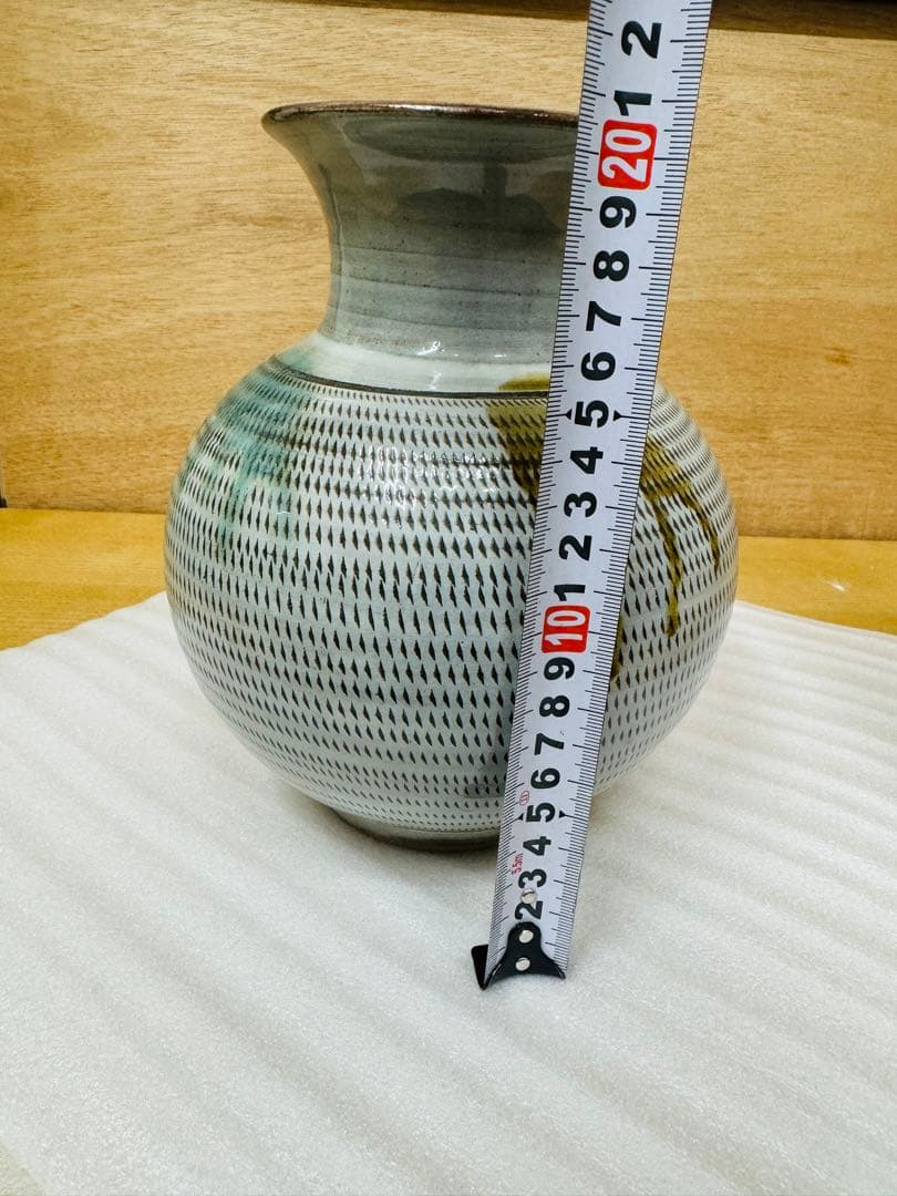 全国配送無料！小石原焼 壺 ツボ 壷 インテリア 花器 丸花瓶 花瓶 生花