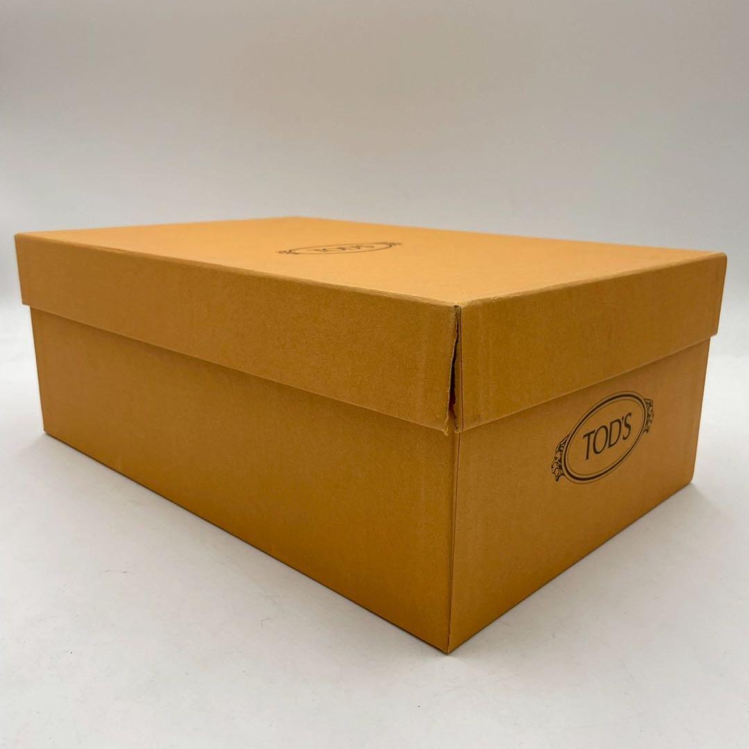 トッズ チャッカブーツ ドライビングシューズ 黒 22.5cm Y1390