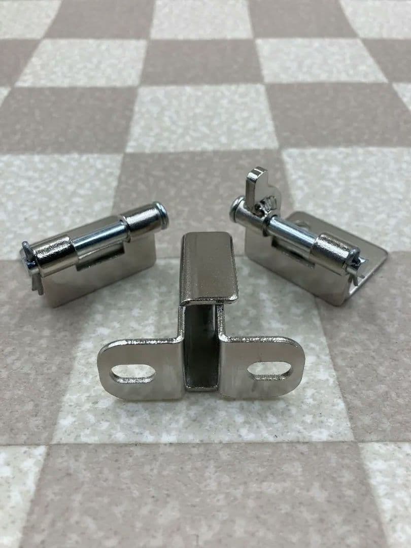 GS400/GS400E メッキシ−ト金具3点セット新品送料込み