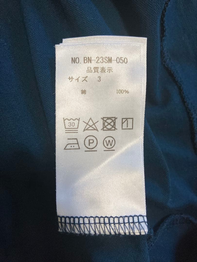 BATONER バトナー　エアコットンクルーネックTシャツ