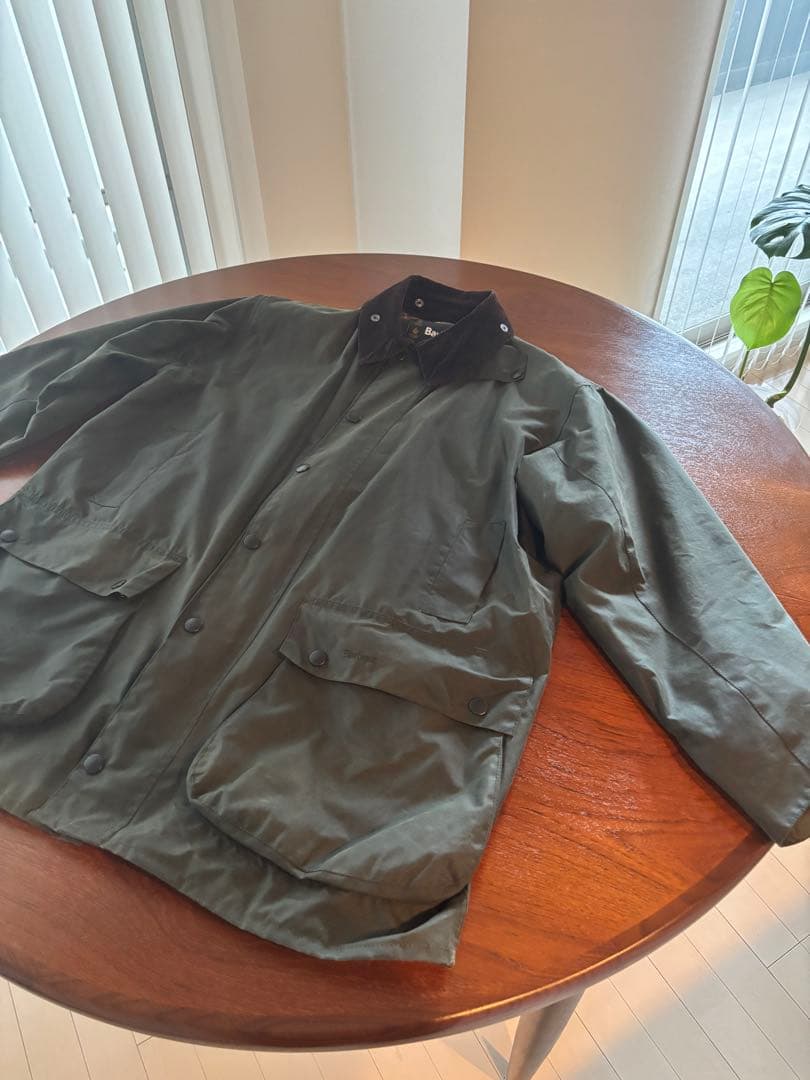 Barbour バブアー BORDER WAX JACKET 取り外しライナー付