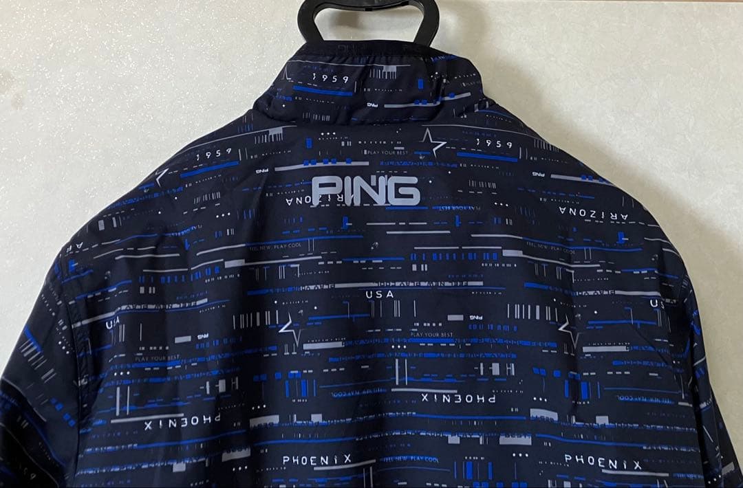 ping ゴルフウェア メンズ ストレッチ フルジップブルゾン 未使用タグ付XL