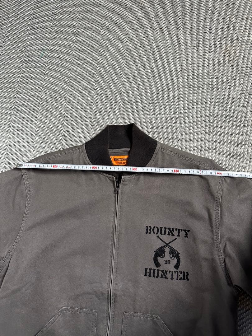 BOUNTY HUNTER MA-1ジャケット L グレー