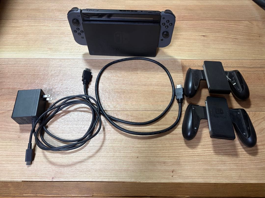 Nintendo Switch Jou-Con グレー 付属品完備