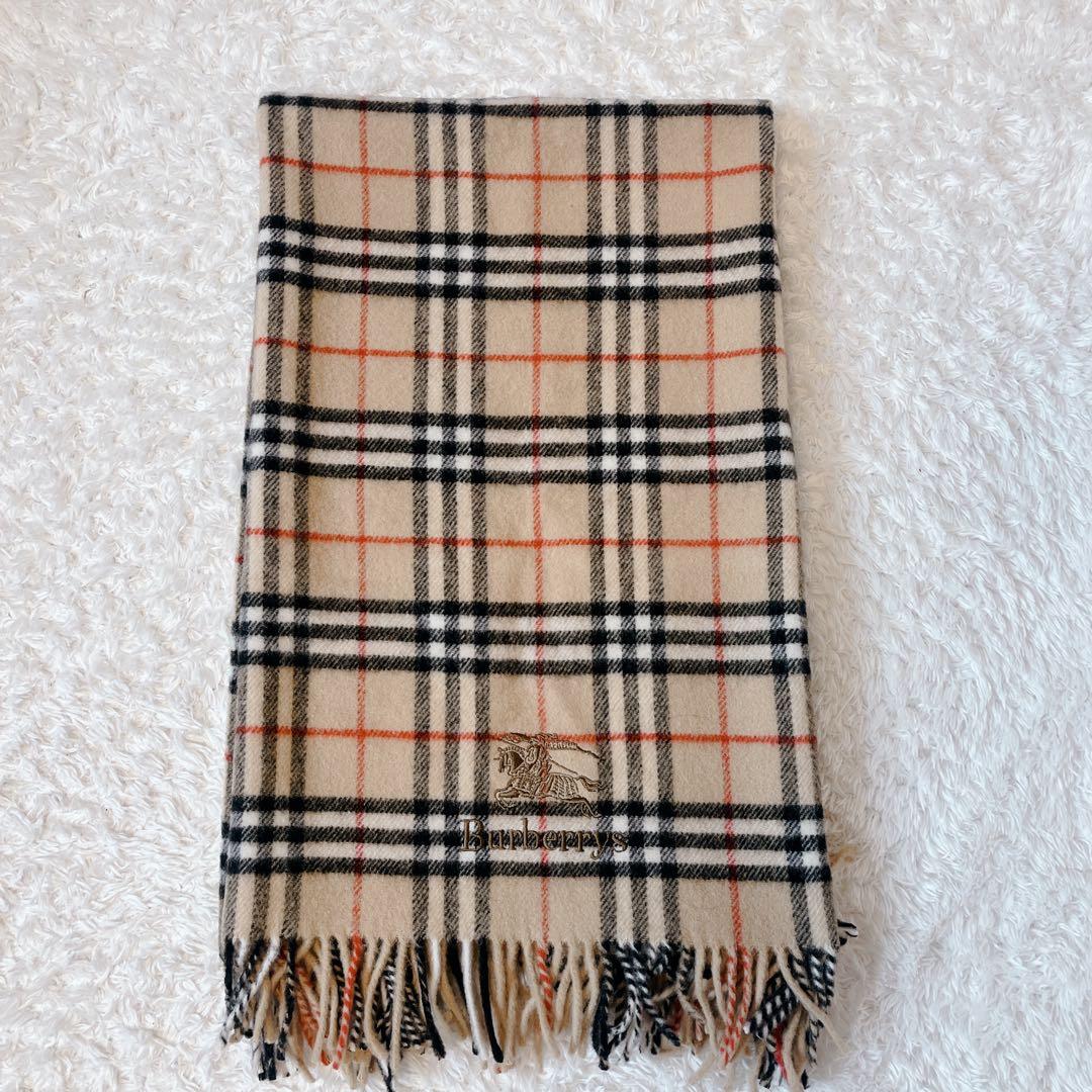 ✨美品✨バーバリー ストール　ブランケット　肩掛け　膝掛け　ノバチェック