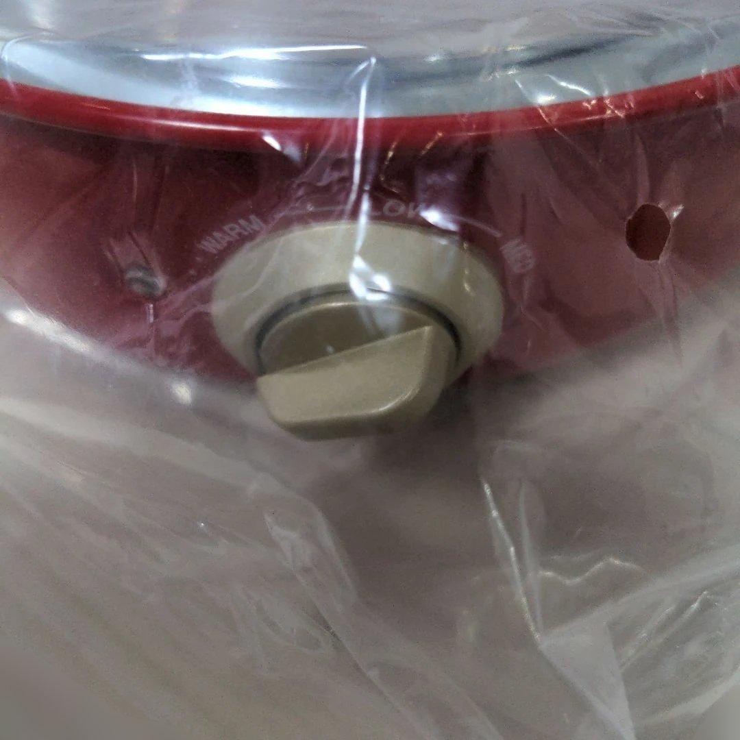 BRUNO Grill Pot レッド 説明書付き