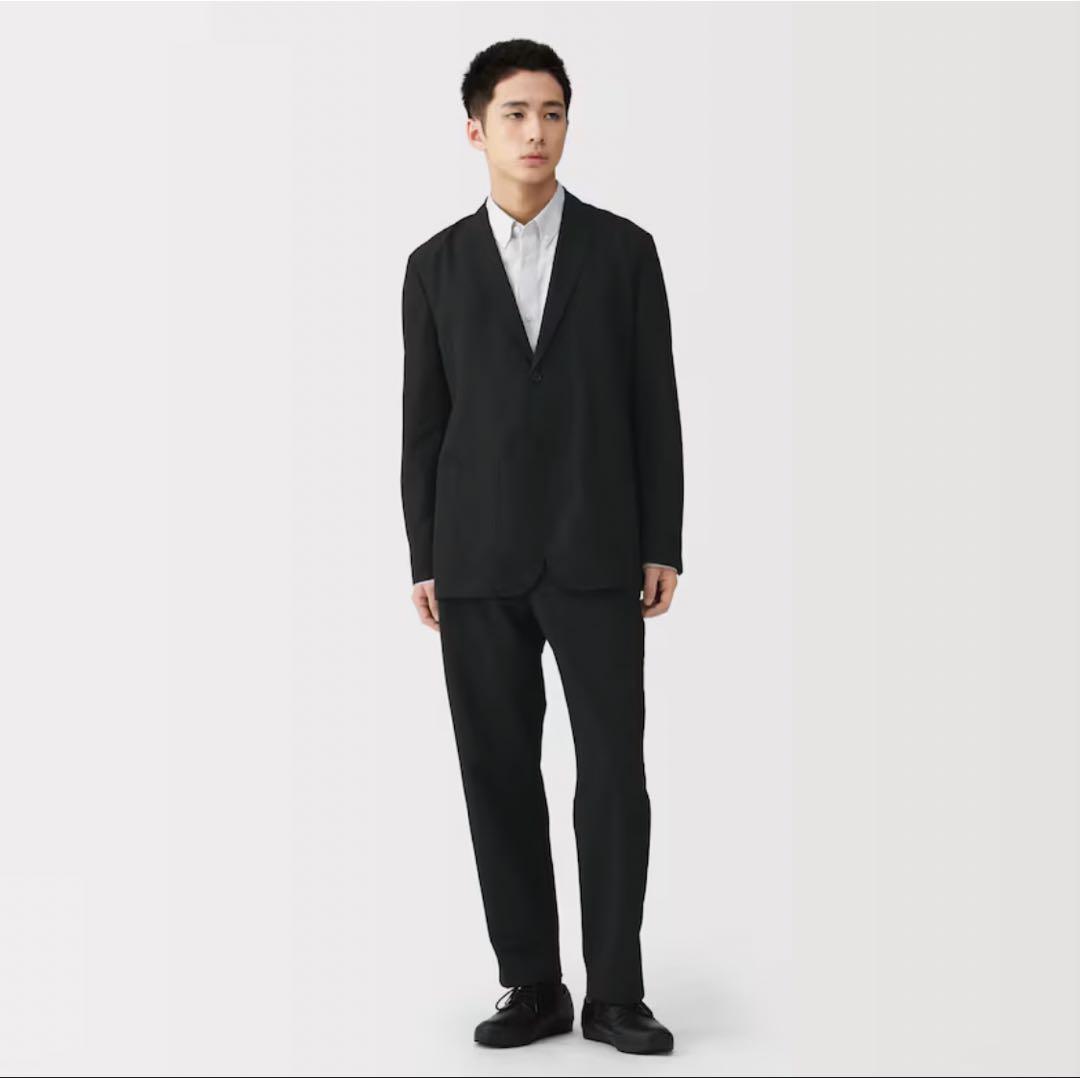【新品未使用品】　無印良品　風を通す　ストレッチサッカージャケット・パンツセット