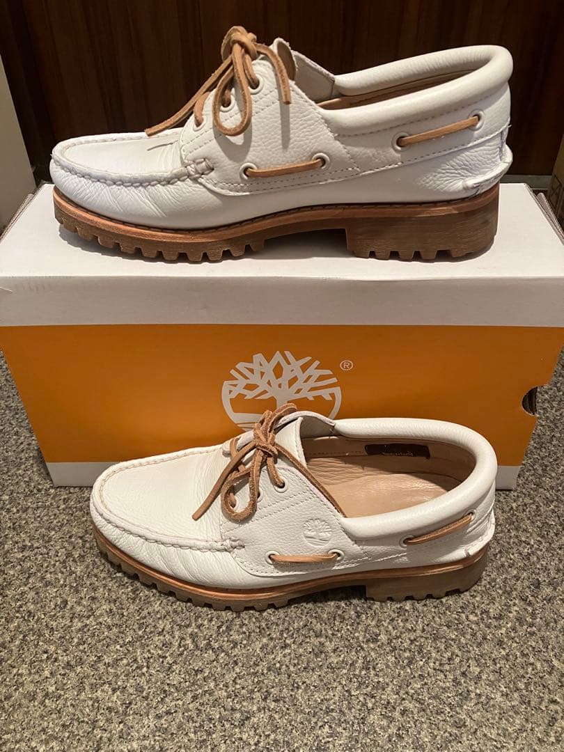 timberland ティンバーランド 3eye スリーアイ ホワイト モカシン