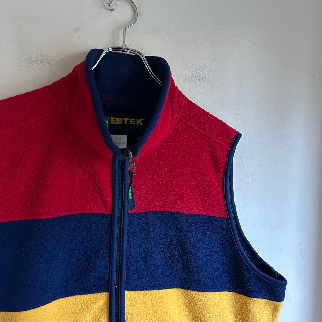 90S USA製 EBTEK Eddie Bauer フリースベスト
