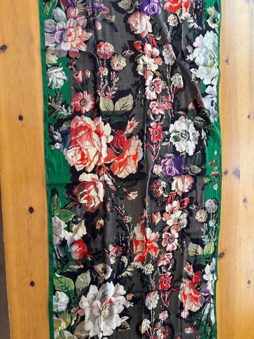DRIES VAN NOTEN 花柄ストール