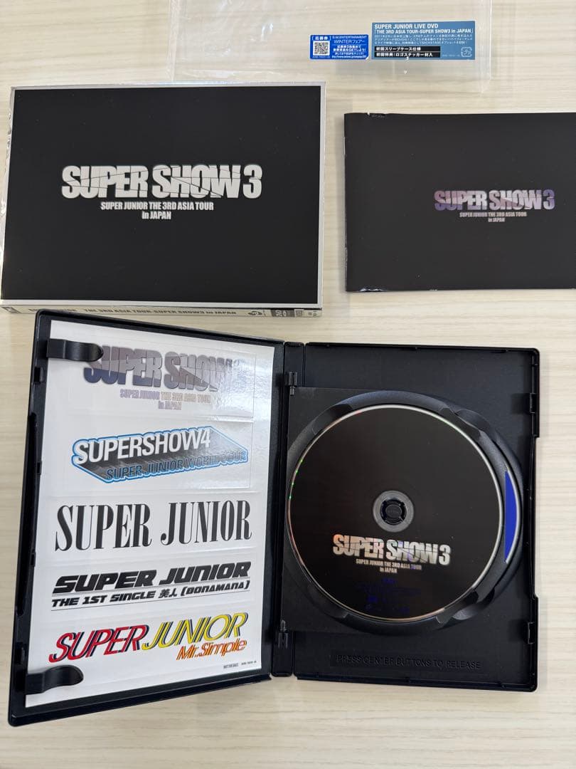 スーパージュニア　CD DVD セット