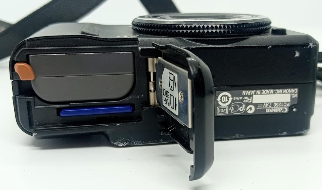 Canon PowerShot G9 12.1 MP 充電器、SD付き 黒