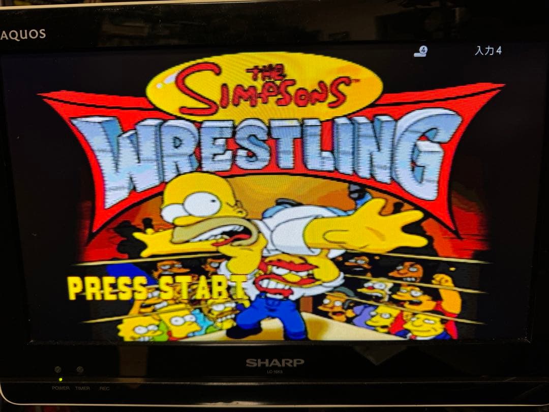 【PS1北米版】The Simpsons Wrestling
