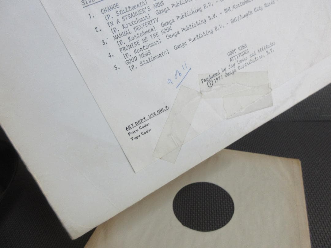★ATTITUDES/GOOD NEWS★アティチューズ◇Test Press