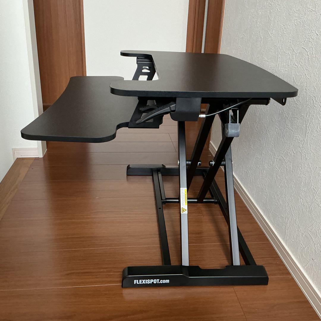 FLEXISPOT スタンディングデスク 卓上台 ブラック M17B