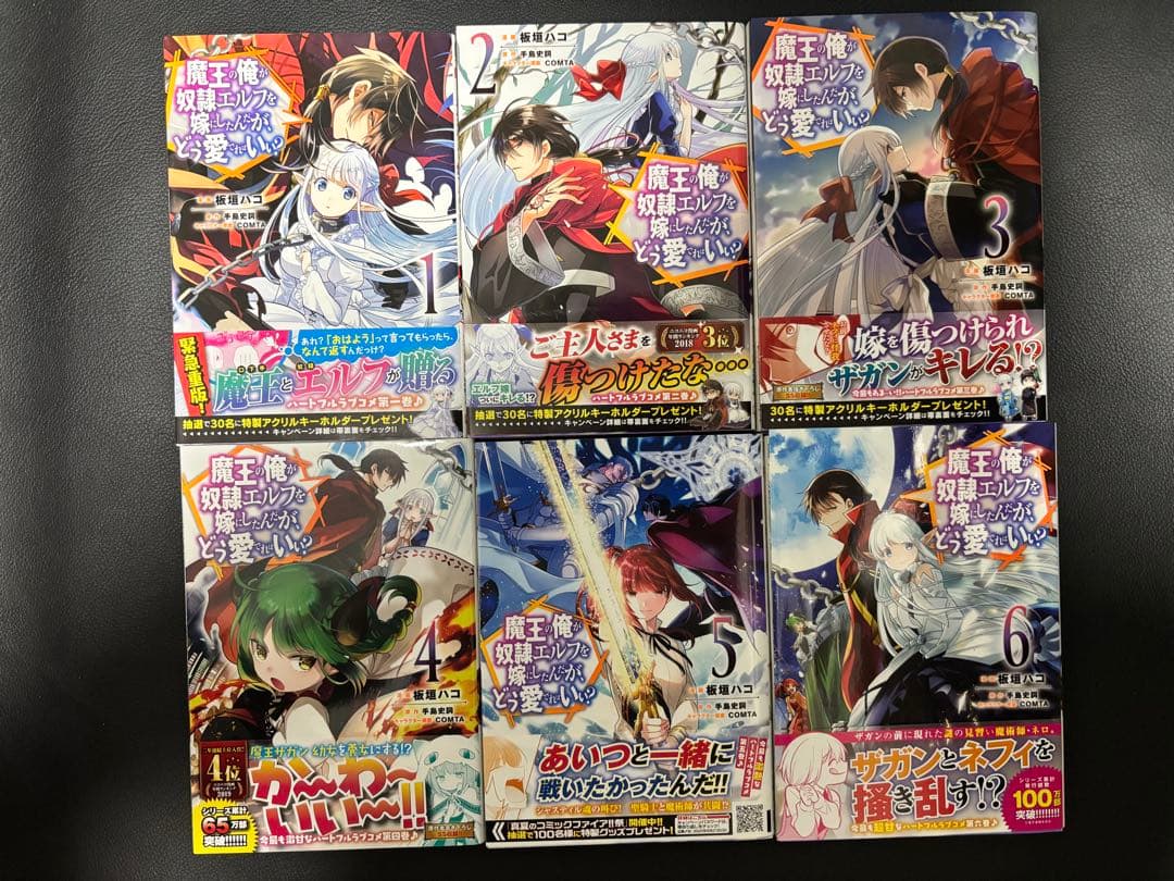 魔王の俺が奴隷エルフを嫁にしたんだが、どう愛でればいい? 全13巻　外伝3巻