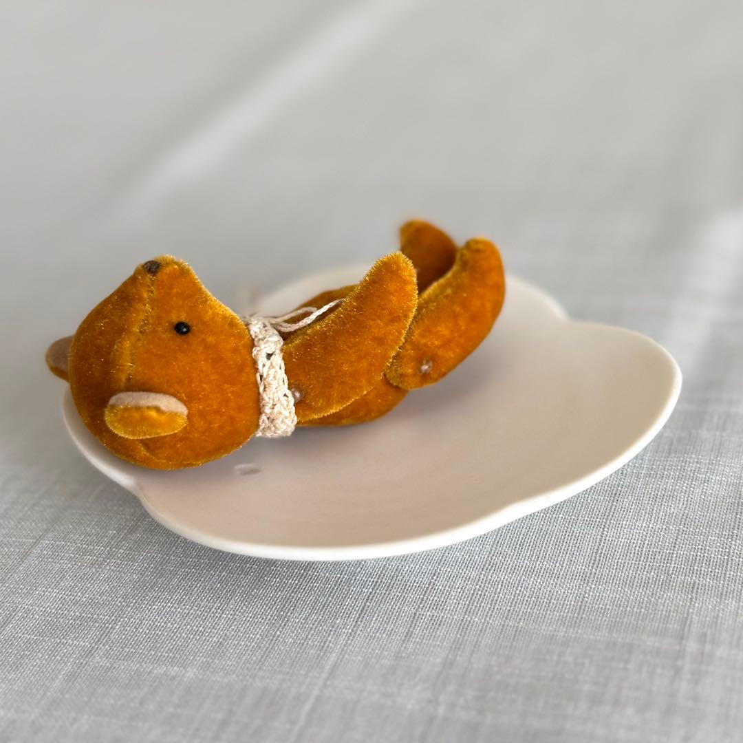人気作家様ハンドメイド◾️小さなくまのぬいぐるみ◾️ブラウン◾️テディベア ミニチュア