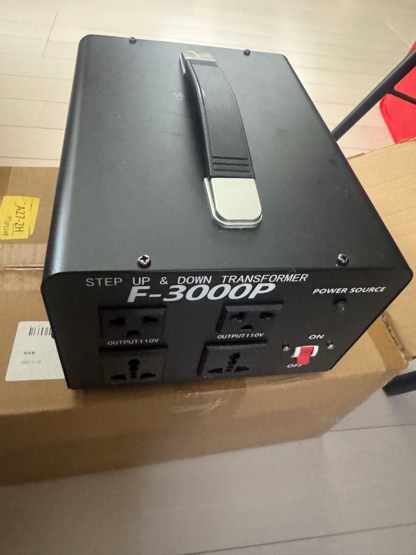 F-3000P 変圧器 110V/230V
