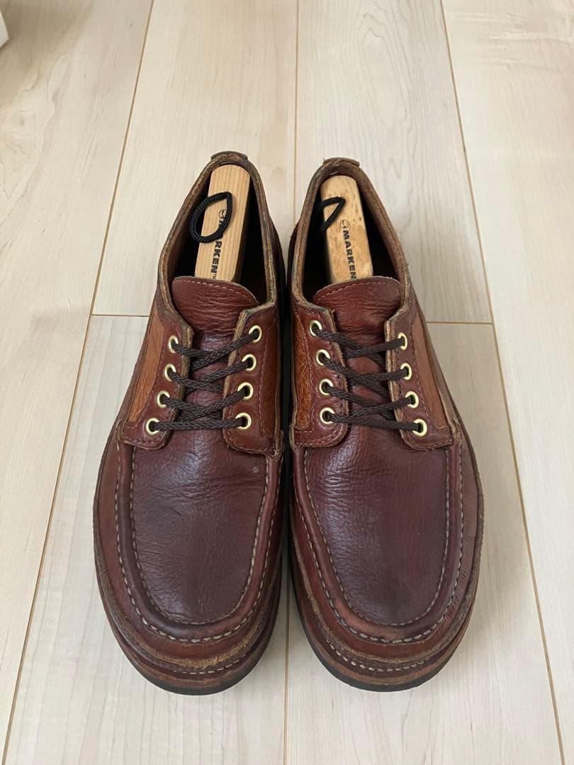 Russell Moccasin Oxford トリプルヴァンプ 10E