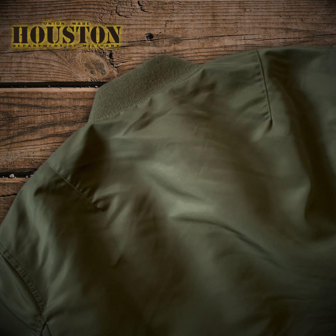 『雰囲気◎』HOUSTON(ヒューストン)MA-1 フライトジャケット50316