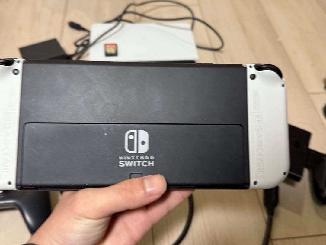 NintendoSwitchホワイト有機ELプロコントローラー、スプラトゥーン3