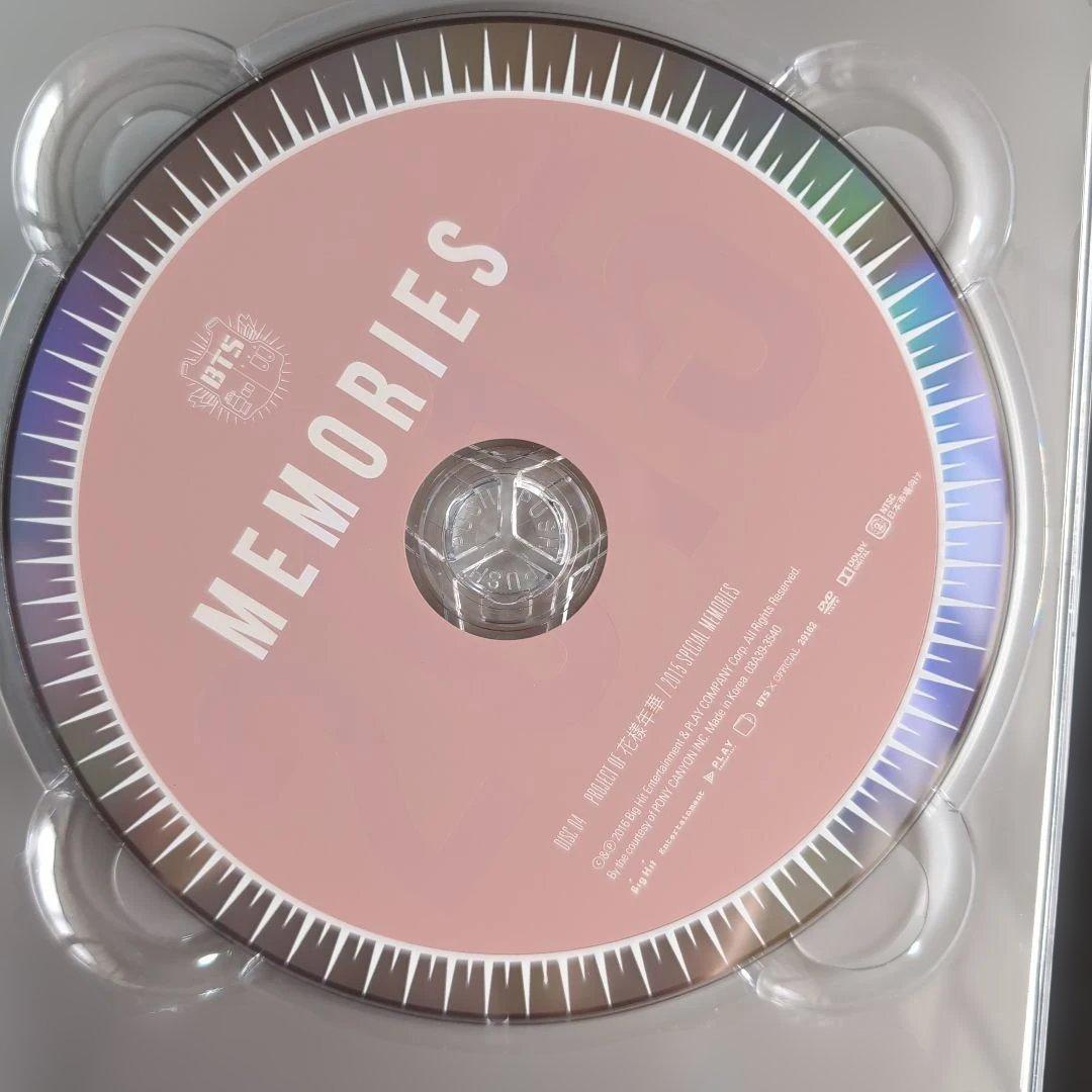 BTS MEMORIES OF 2015 DVD 日本語字幕 磁気カード 正規品