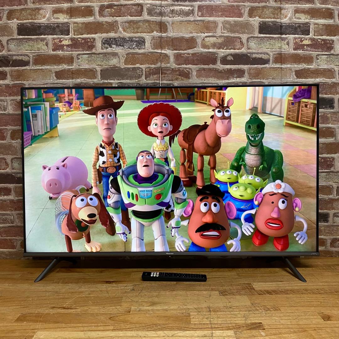 2021年製！50V型 4Kチューナー内蔵 液晶テレビ 50A65G ネット動画