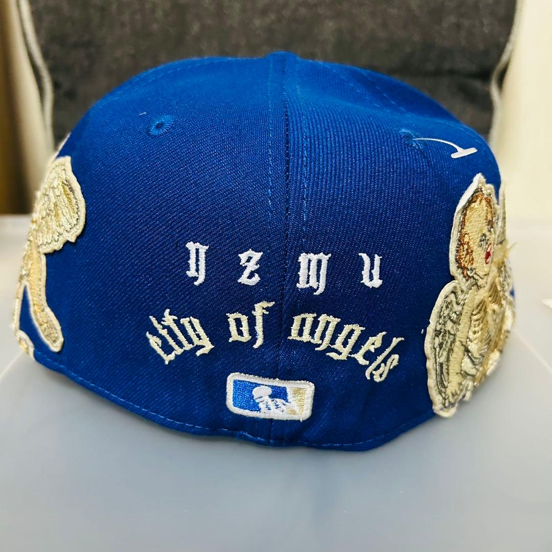 さ*そ様 希少 新品未使用 ニューエラ メジャー MLB キャップ ブルー 58