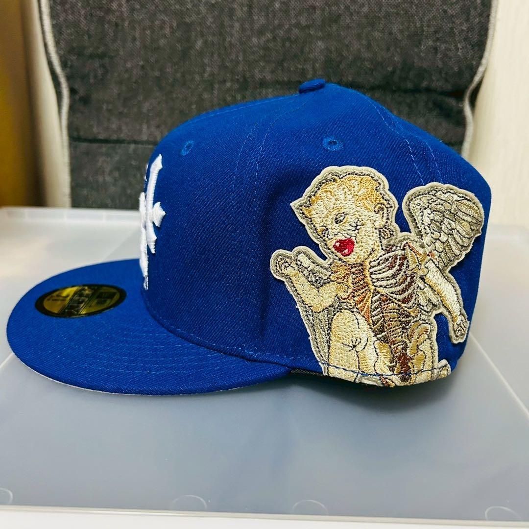 さ*そ様 希少 新品未使用 ニューエラ メジャー MLB キャップ ブルー 58