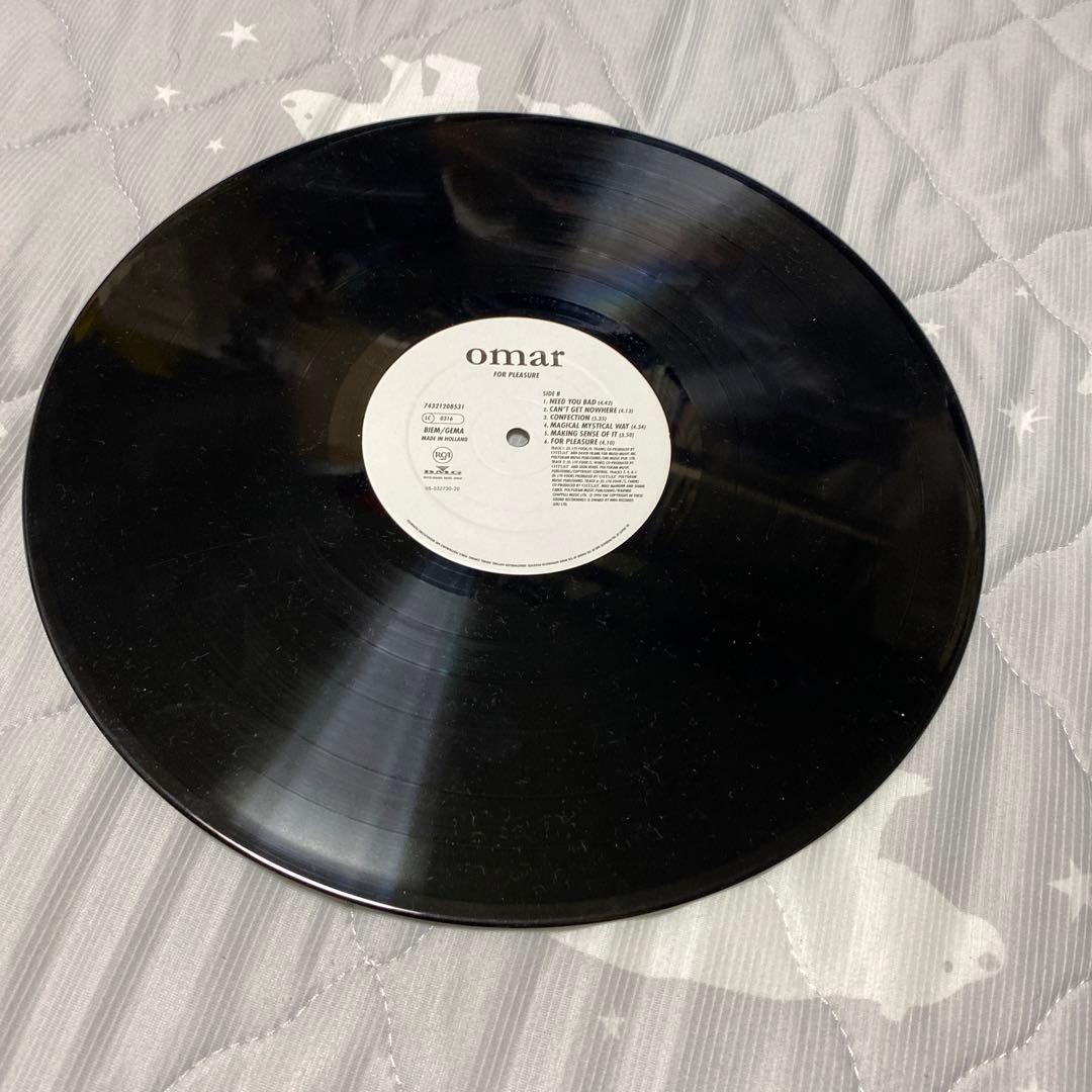 omar for pleasure レコード　美品