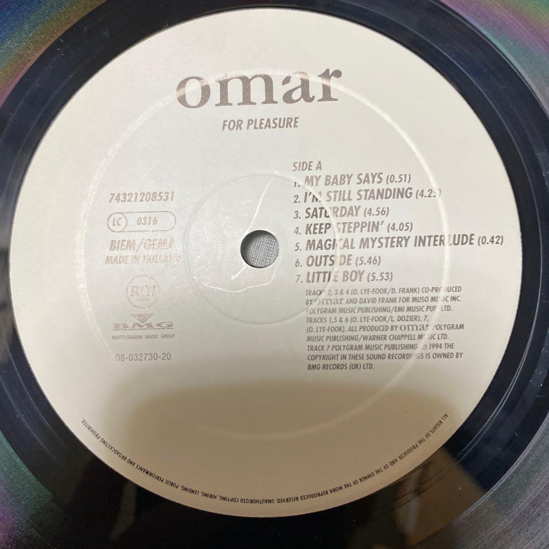 omar for pleasure レコード　美品