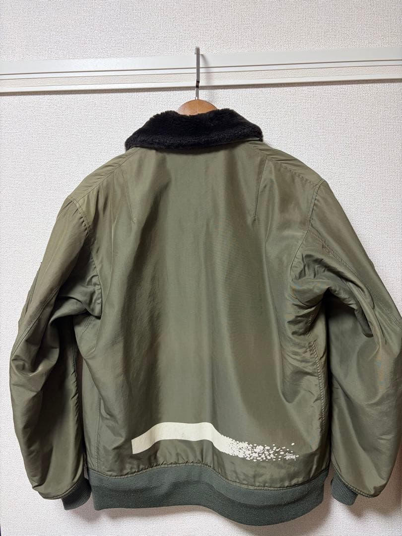 【00s】OLD STUSSY B-15D TYPE FLIGHT JACKET