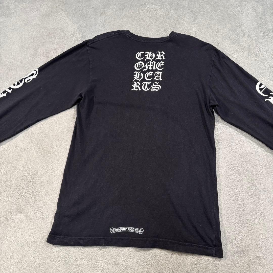 クロムハーツ　長袖Tシャツ　カットソー　ブラック　M