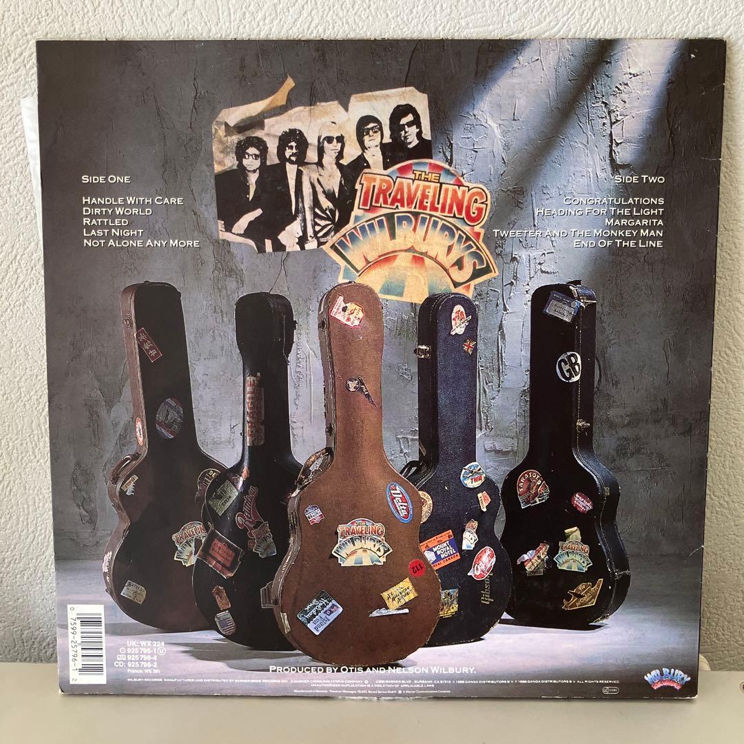 LP レコード traveling wilburys ボブ・ディラン dylan