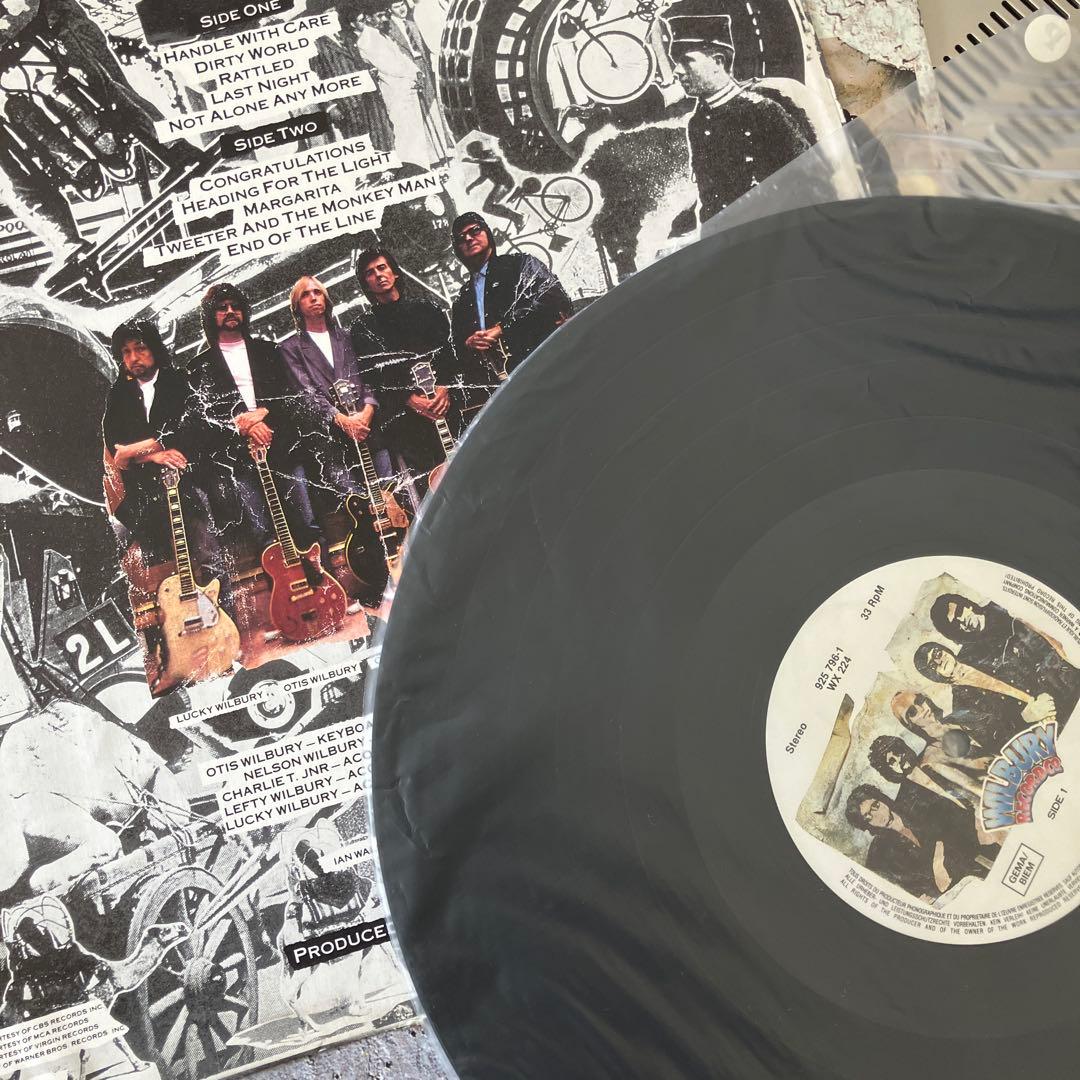 LP レコード traveling wilburys ボブ・ディラン dylan
