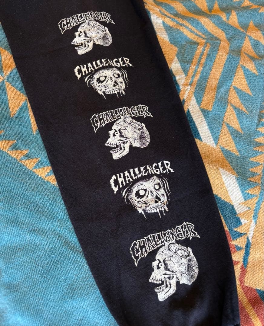 トップス CHALLENGER / ZOMBIE SKULL L/S TEE