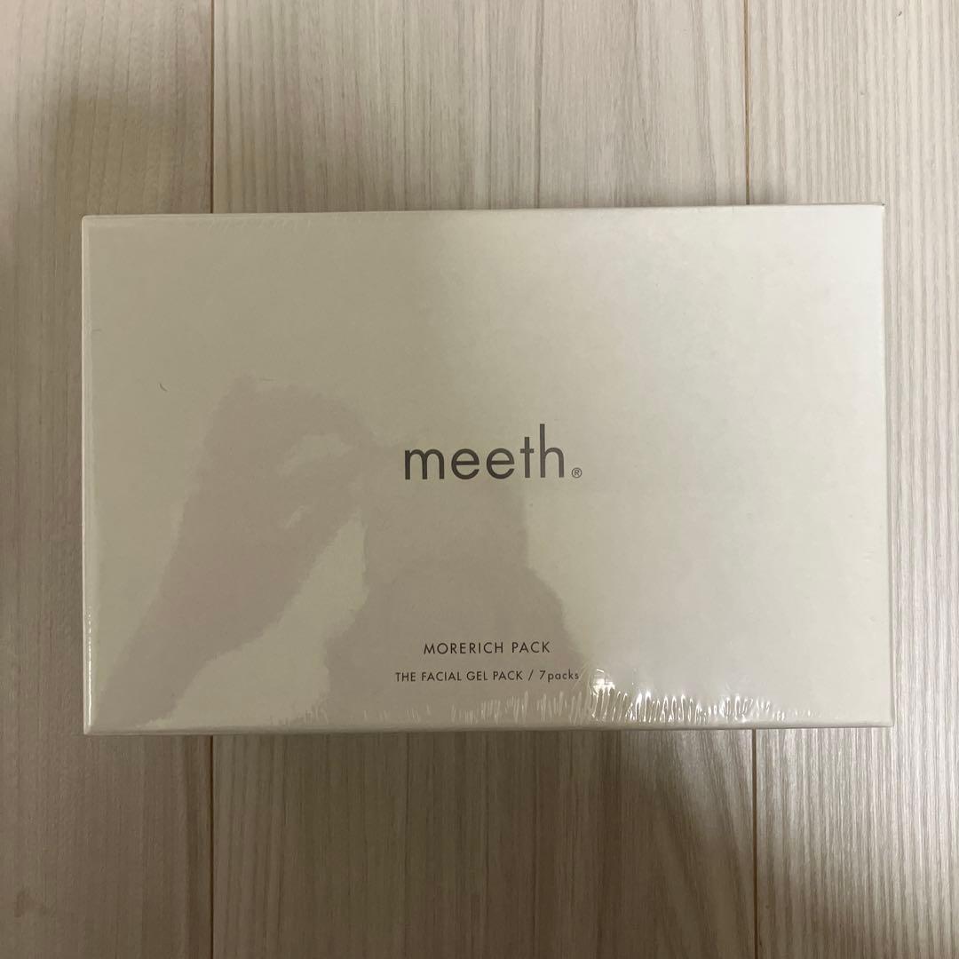 【新品】meeth モアリッチパック 1箱 炭酸パック Moerich Pack