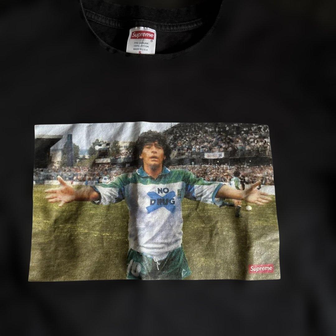 トップス Supreme Maradona Tee \"Black\" S