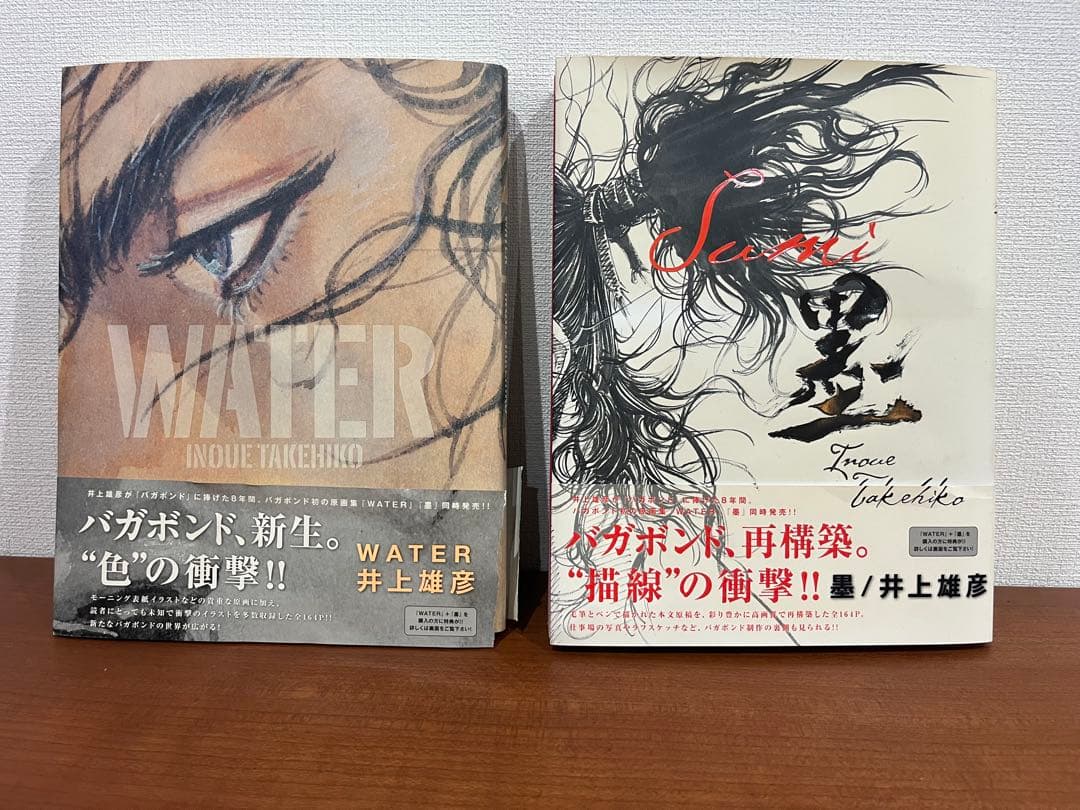 バカボンド　原画集　WATER 墨　セット