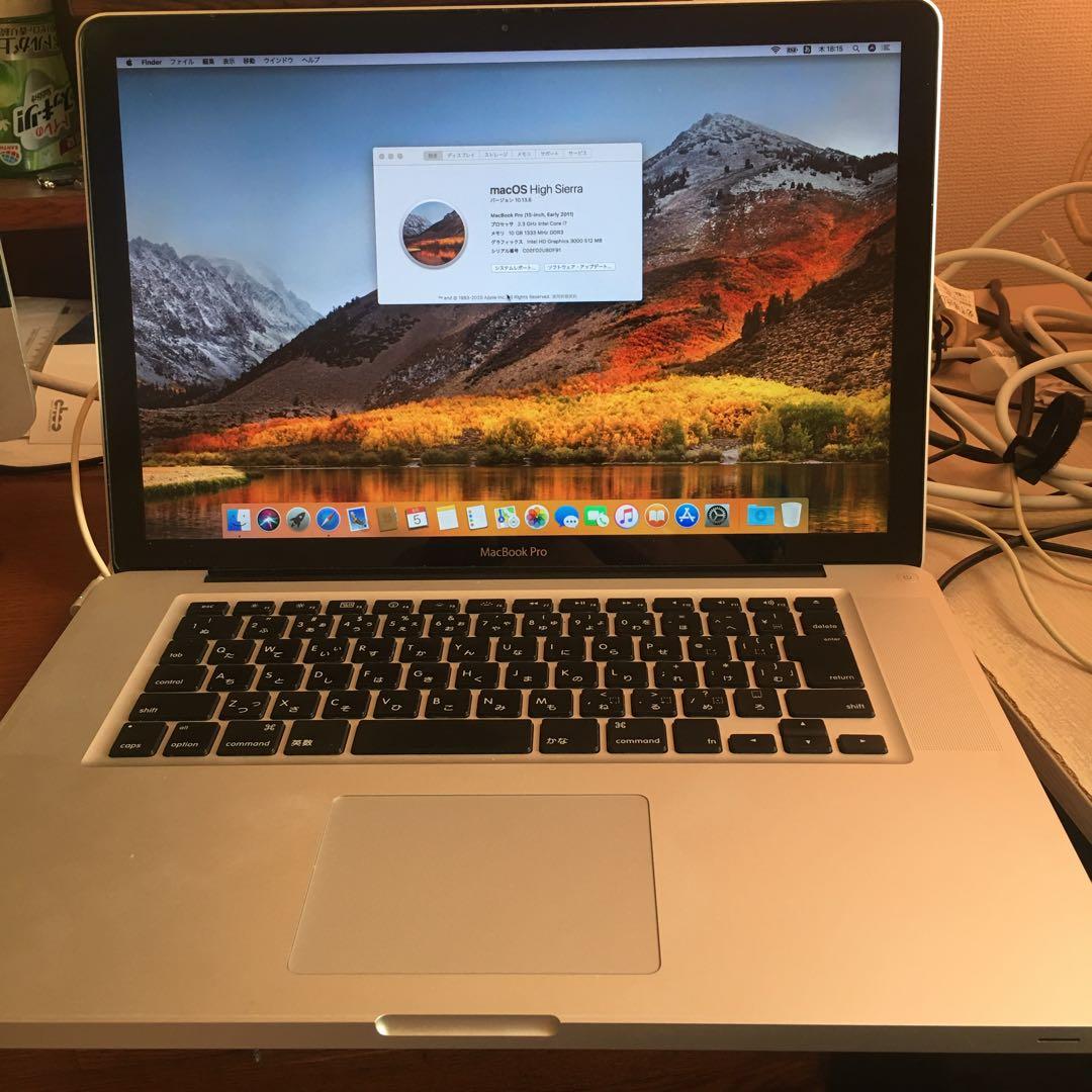 Apple MacBook Pro Early2011 A1286 15インチ
