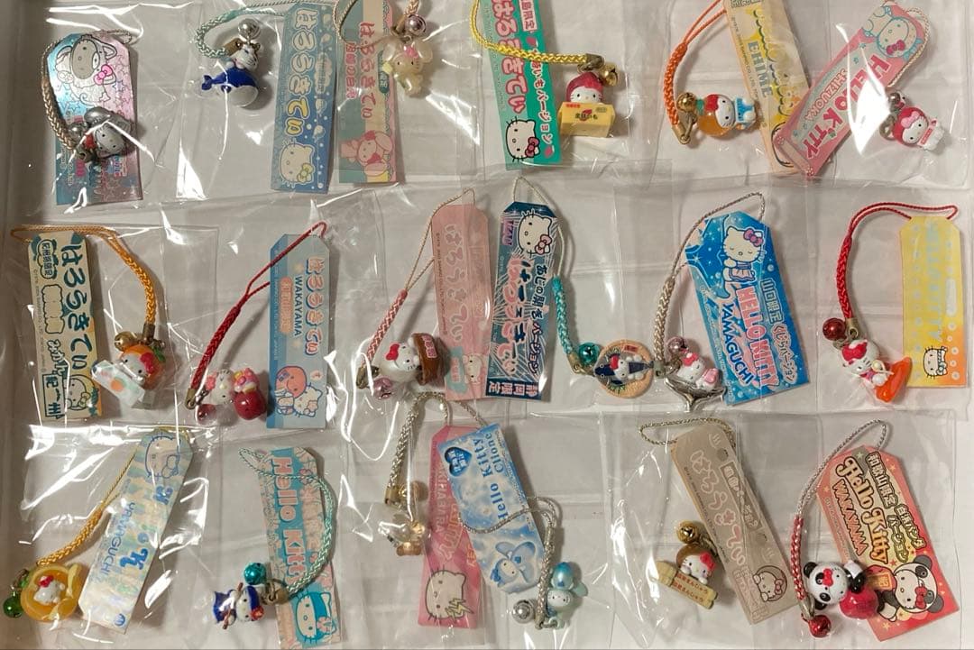 キティ♡ご当地限定ストラップ115点‼️ 写真7枚分。✅バラ売り不可。