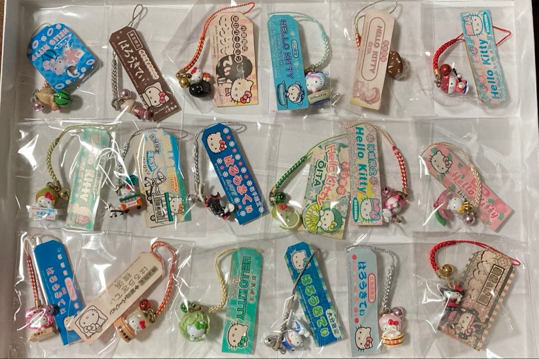 キティ♡ご当地限定ストラップ115点‼️ 写真7枚分。✅バラ売り不可。
